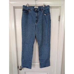 Abercrombie Fitch 90s Straight Ultra High Rise Curve Love Jeans Womens 14R 32